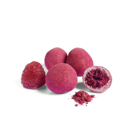 Raspberries With Yogurt and Chocolate 150 G. - Nougats and Sweets candela Espi