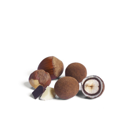 Hazelnuts 3 Chocolates 150G. - Nougats and Sweet Candela Espí