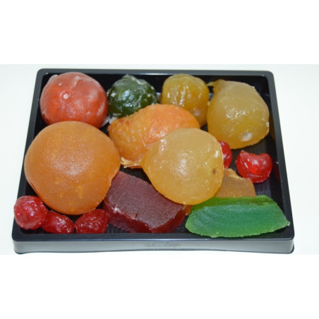 Frutas confitadas 500g.