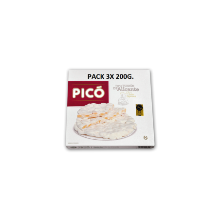 Gâteau turron de Alicante 3X200G PICO/ e. CANDELA eSPI