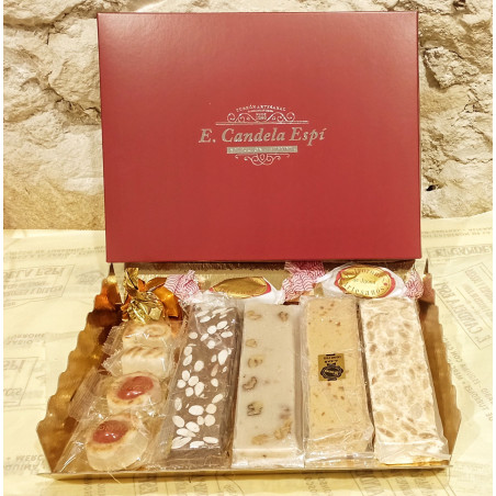 PACK DE LINGOTS DE TURRON ARTISANS. Turrones candela Espi