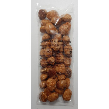 Almendras Garrapiñadas 100 G. - Turrones y Dulces Candela Espí