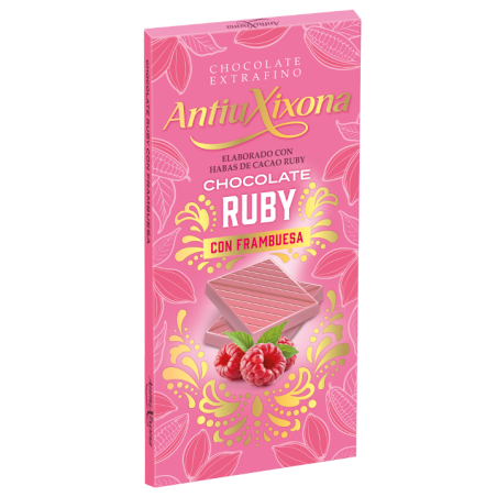 Chocolate Ruby con Frambuesa Antiu Xixona