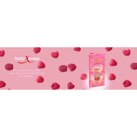Chocolate Ruby con Frambuesa Antiu Xixona