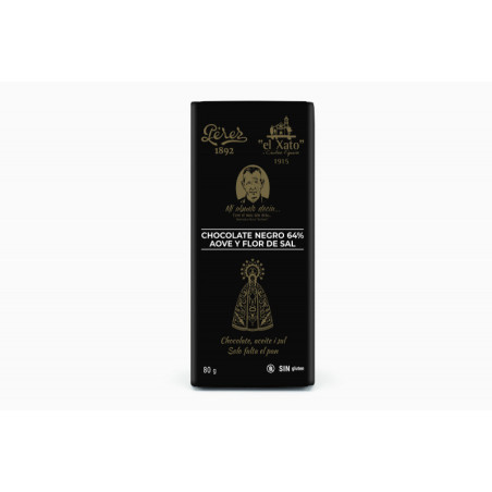 Chocolat pur 85% Cacao 100 G. - Nougat et bonbons candela Espí