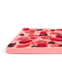 RubyFruit, torta de chocolate ruby y frutos rojos