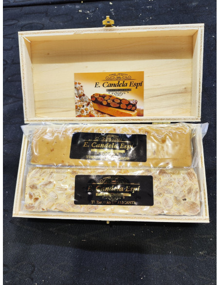 Caja de madera 4 lingotes