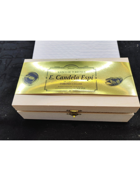 Caja de madera 4 lingotes