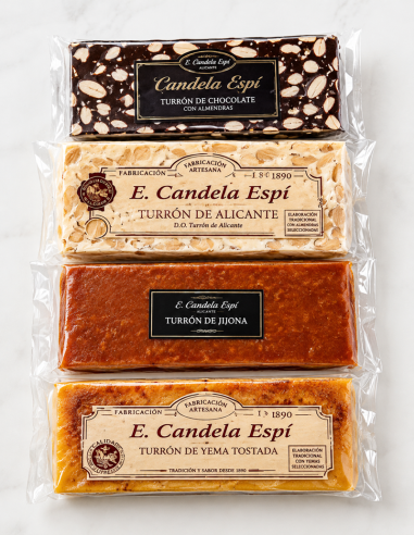 Pack of artisan nougat 4x300g.