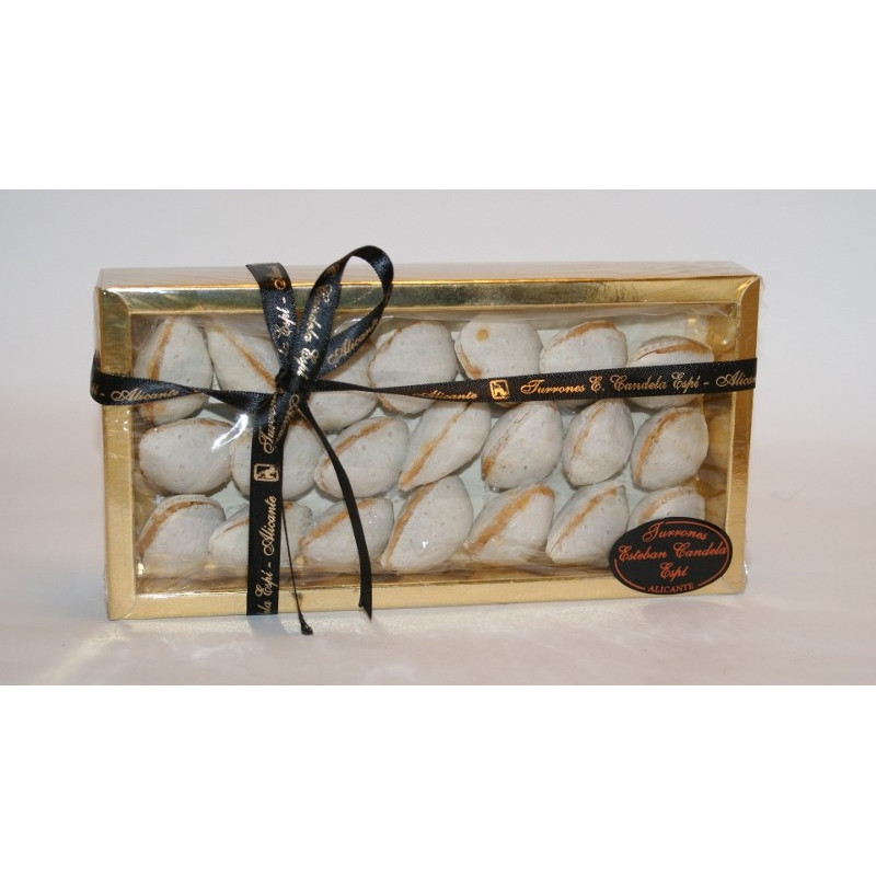 Almendritas Rellenas de Turrón A La Piedra. - Turrones y Dulces Candela Espí