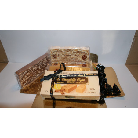 Luxury Black Box Lot - Nougats and Sweet Candela Espí