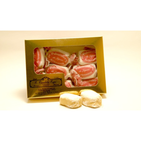 Caja de Polvorones de Almendra Artesanales . - Turrones y Dulces Candela Espí