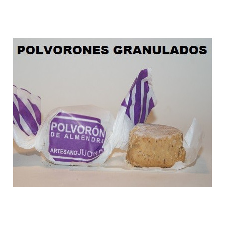 Polvorones de Almendra Granulados 400 G. - Turrones y Dulces Candela Espí