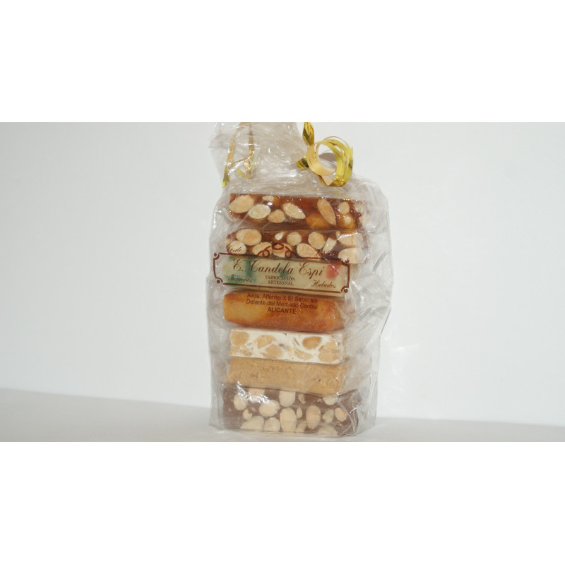 Portions of Artisan Nougat 6 Units - Nougat and Sweets candela Espí