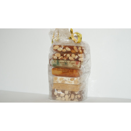 Portions of Artisan Nougat 6 Units - Nougat and Sweets candela Espí