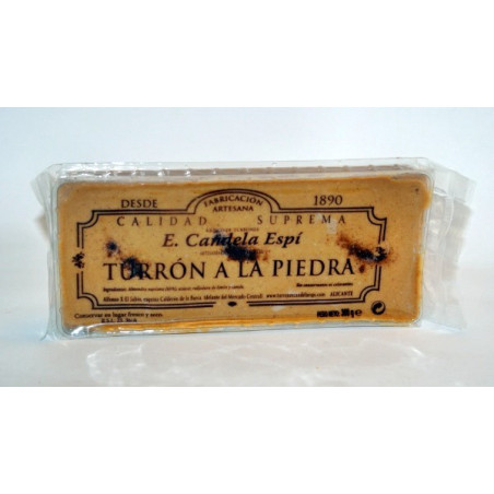 Nougat A La Piedra Artesanal 300 G. - Nougats and Sweet Candela Espí