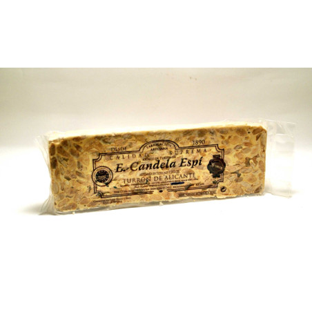 Turron de Alicante Artesano 500 G. - Turrones y Dulces candela espí