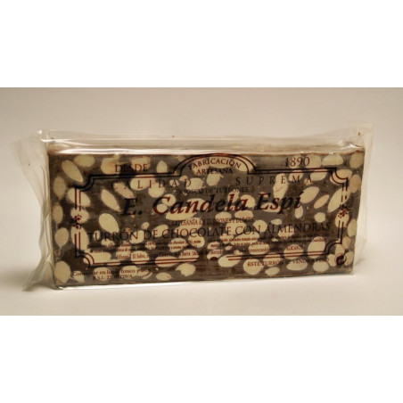 Turrón de Chocolate Con Leche 300 G. - Turrones y Dulces Candela Espí
