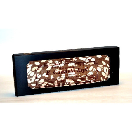 Turron au chocolat au lait et aux amandes 500 G. - Turrones et bonbons candela espí