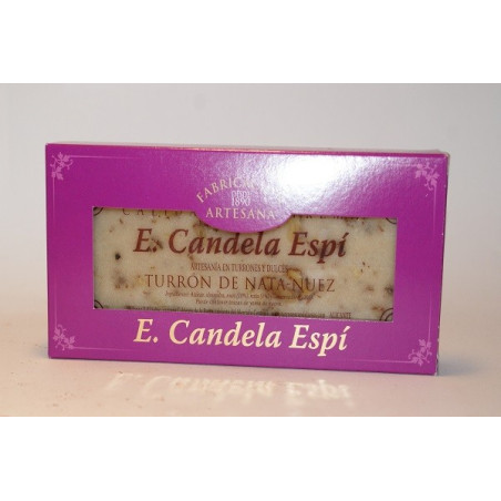 Nougat de Nata-Nuez 300 G. - Turrones et Bonbons candela espí