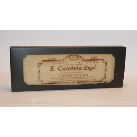 Turrón de Nieve 500 G. Artesano - Turrones y Dulces Candela Espí