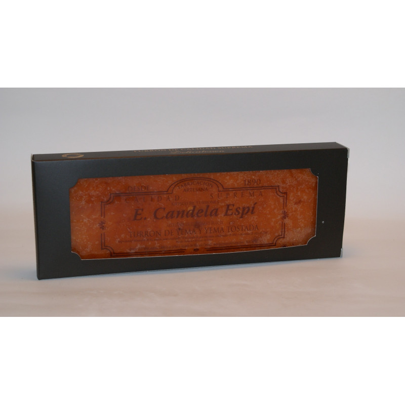 Artisan Toasted Yolk Nougat 500 G. - Nougats and Sweet Candela Espí