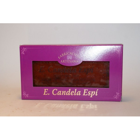 Toasted Yolk Nougat Without Sugar Added 200 G. - Nougat and Sweets candela Espí