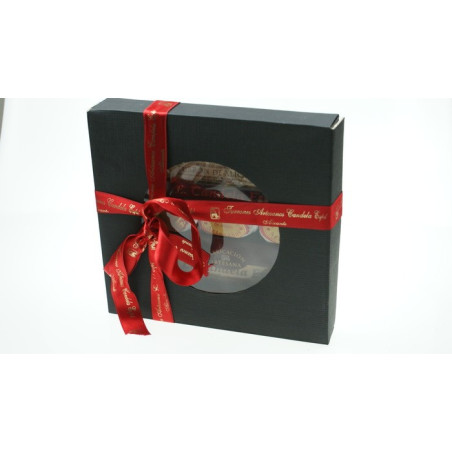 Lot spécial Artisan - Boîte élégante - Turrones et bonbons candela espí