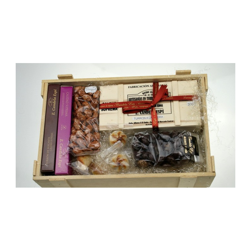 Lote de Madera Benjamin - Turrones y Dulces Candela Espí