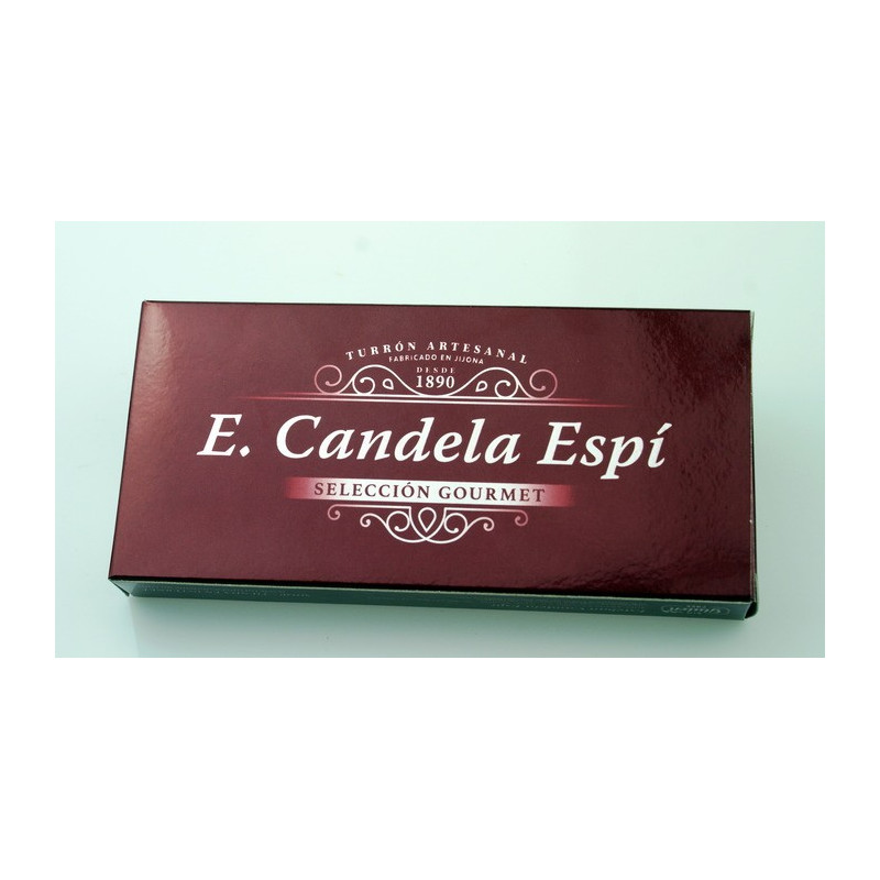 Milk Chocolate Nougat 300 G. - Nougats and Sweet Candela Espí Milk Chocolate Nougat 300 G. - Nougats and Sweet Candela Espí