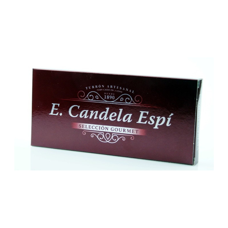 Milk Chocolate Nougat 300 G. - Nougats and Sweet Candela Espí Milk Chocolate Nougat 300 G. - Nougats and Sweet Candela Espí