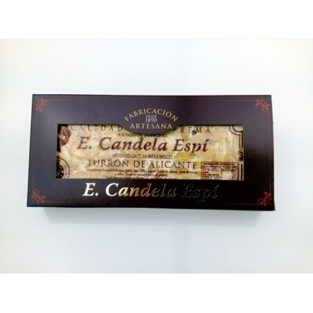 Nougat of Alicante 300 G.  - Turrones and Sweet Candela Espí