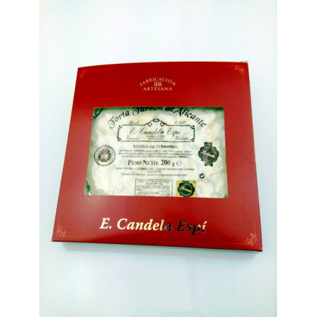 Torta Turron de Alicante 200 G. - Turrones y Dulces candela espí