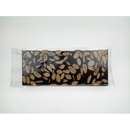 Nougat au chocolat aux amandes sans sucre ajouté 300 G. - Turrones et bonbons candela espí