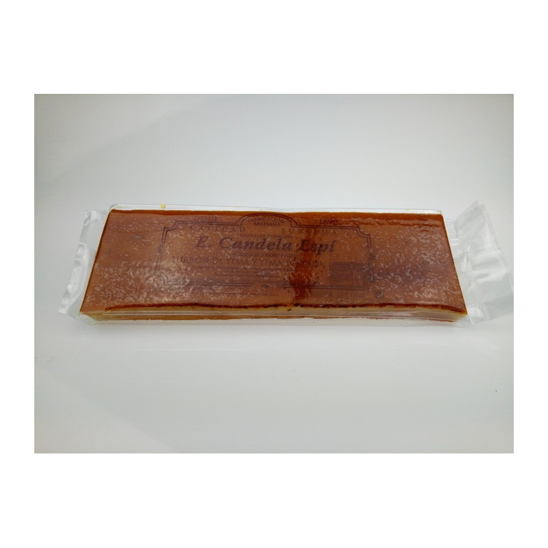 Artisan Toasted Yolk Nougat 500 G. - Nougats and Sweet Candela Espí