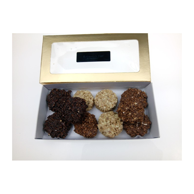 Artisan Chocolate Rocks 250 G. - Nougats and Sweet Candela Espí