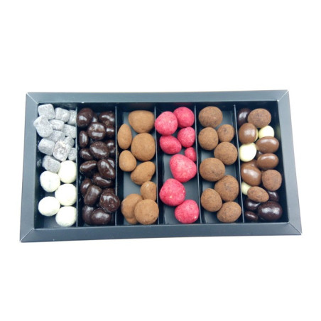 Caja Especial Grageas de Chocolate 400G. - Turrones y Dulces Candela Espí