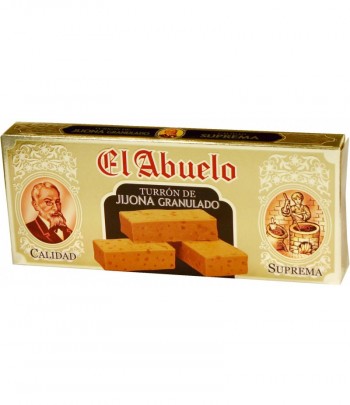 Caja de 24 unidades de Turrón de Jijona (blando) El Abuelo