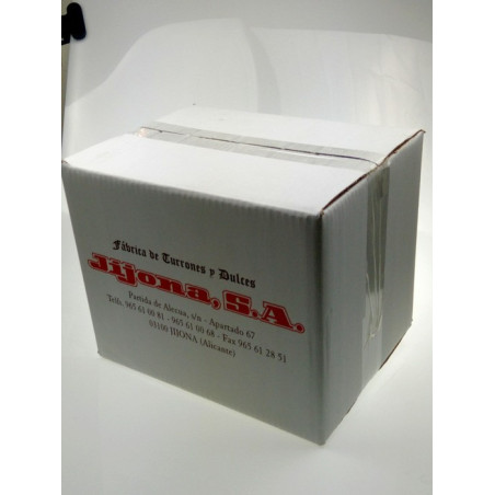 Box of 24 units of Nougat of Alicante (hard) El Abuelo