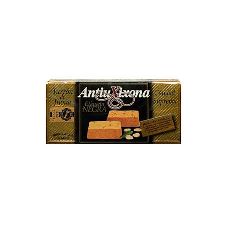 Turron de jijona-soft -antiu xixona étiquette noire 150g.