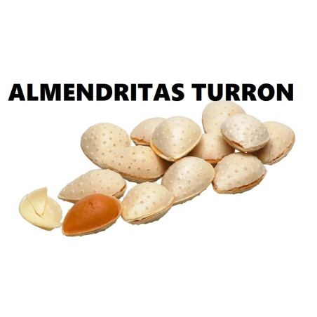Almendritas Rellenas de Turrón A La Piedra. - Turrones y Dulces Candela Espí
