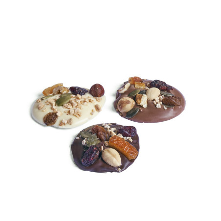 Tortitas de Chocolate Músico 250 G.   - Turrones y Dulces Candela Espí